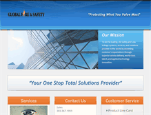Tablet Screenshot of globalfire.biz
